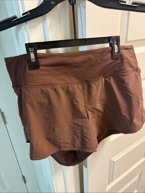 lululemon athletica Brown speed up Athletic Shorts